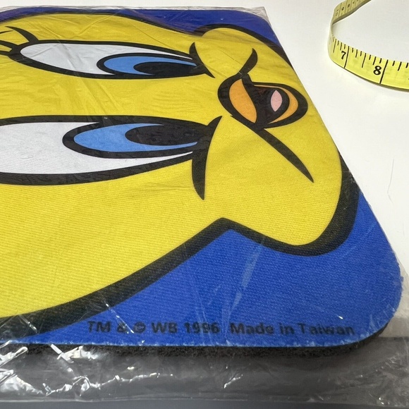 Tweety Bird 1996 Vintage Looney Tunes Computer Mouse Pad New - Picture 5 of 10